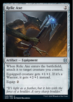 Relic Axe : ZENDIKAR RISING 248/280 - Magic the Gathering Single Card