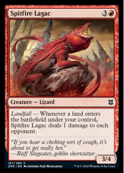 Spitfire Lagac : ZENDIKAR RISING 167/280 - Magic the Gathering Single Card
