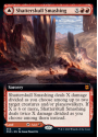 Shatterskull Smashing / Shatterskull, the Hammer Pass (BORDERLESS) : ZENDIKAR RISING 354 - Magic the Gathering Single Card
