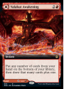 Valakut Awakening / Valakut Stoneforge (BORDERLESS) : ZENDIKAR RISING 355 - Magic the Gathering Single Card