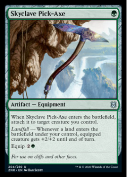 Skyclave Pick-Axe : ZENDIKAR RISING 204/280 - Magic the Gathering Single Card