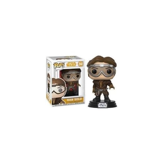 Funko Pop Star Wars Han Solo Figure - 3.75 Inch Collectible From Original Trilogy With Harrison Ford Likeness