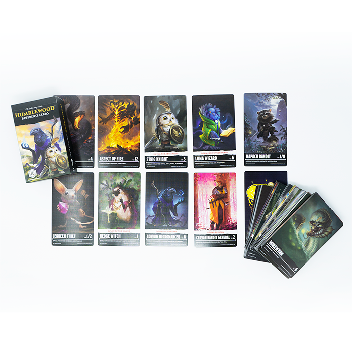 Rpg Programming Reference Card Humblewood RPG: Reference Cards | Chaos Cards