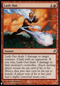 Lash Out : THE LIST - Magic the Gathering Single Card