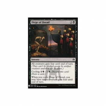 Dirge of Dread : MYSTERY BOOSTER 664 - Magic the Gathering Single Card