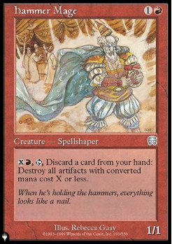 Hammer Mage : THE LIST - Magic the Gathering Single Card