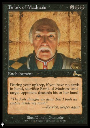 Brink of Madness : THE LIST - Magic the Gathering Single Card