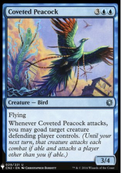 Coveted Peacock : THE LIST - Magic the Gathering Single Card
