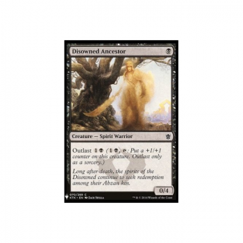 Disowned Ancestor : MYSTERY BOOSTER 666 - Magic the Gathering Single Card