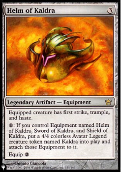 Helm of Kaldra : THE LIST - Magic the Gathering Single Card