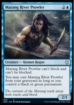 Marang River Prowler : ZENDIKAR RISING - COMMANDER Commander Single Card - 029/142 - Magic the Gathering Single Card