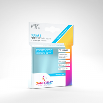 Gamegenic Prime Square -Sized Sleeves 73 x 73 mm (50 ct.)