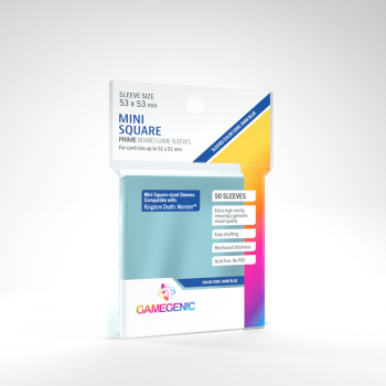 Gamegenic Prime Mini Square - Sized Sleeves 53 x 53 mm (50 ct.)