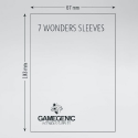 Gamegenic Matte 7 Wonders Sleeves 67 x 103 mm (80 ct.) - Image 3