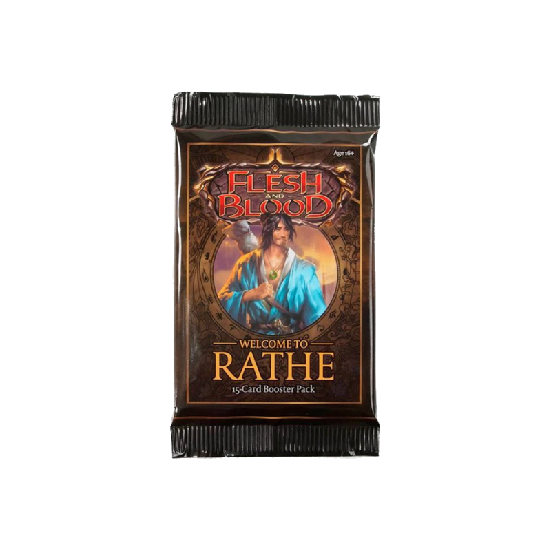 Flesh & Blood TCG - Welcome to Rathe Unlimited Booster Pack (15 cards) Flesh & Blood TCG - Welcome to Rathe Unlimited Booster Pack (15 cards)
