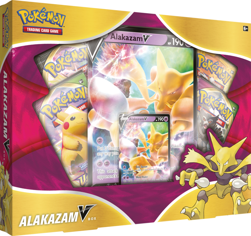 Pokemon Alakazam V Collection Box Chaos Cards Pokemon Alakazam V Collection Box Chaos Cards