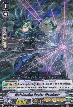 Hunter of Transgression, Macdobar : V-BT10-032 - Cardfight!! Vanguard Single Card