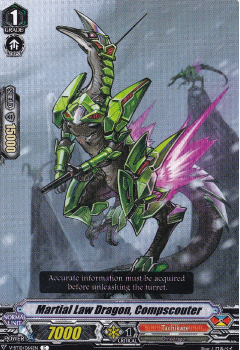 Martial Law Dragon, Compscouter : V-BT10-064 - Cardfight!! Vanguard Single Card