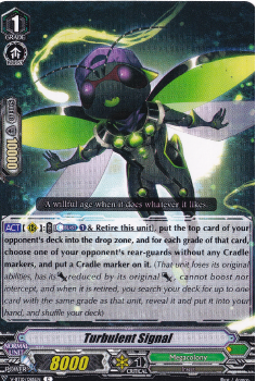 Turbulent Signal : V-BT10-085 - Cardfight!! Vanguard Single Card