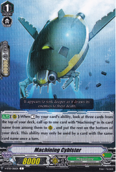 Machining Cybister : V-BT10-086 - Cardfight!! Vanguard Single Card