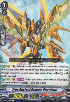 True Ancient Dragon, Pterafeed : V-BT10-037 - Cardfight!! Vanguard Single Card