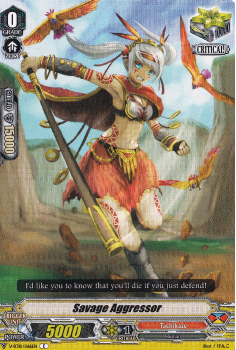 Savage Aggressor : V-BT10-066 - Cardfight!! Vanguard Single Card