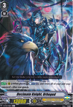 Knight of Exhaustion, Ireged : V-BT10-048 - Cardfight!! Vanguard Single Card