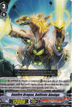 Gunfire Dragon, Ballistic Amalga : V-BT10-059 - Cardfight!! Vanguard Single Card