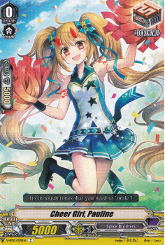 Cheer Girl, Pauline : V-BT10-079 - Cardfight!! Vanguard Single Card