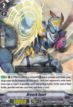 Breach Spurt : V-BT10-040 - Cardfight!! Vanguard Single Card