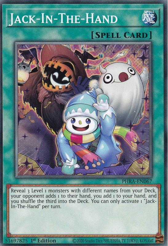 Jack-In-The-Hand (Common) : PHRA-EN067 - Yu-Gi-Oh! Single Card Jack-In-The-Hand (Common) : PHRA-EN067 - Yu-Gi-Oh! Single Card