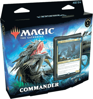 Magic the Gathering: Commander Legends Commander Deck - Reap the Tides UG