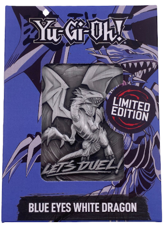 Yu-Gi-Oh! Limited Edition Metal God Card Blue Eyes White Dragon Yu-Gi-Oh! Limited Edition Metal God Card Blue Eyes White Dragon