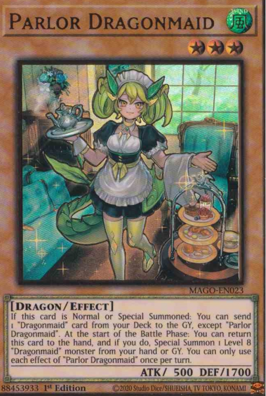 Parlor Dragonmaid : MAGO-EN023 - Yu-Gi-Oh! Single Card