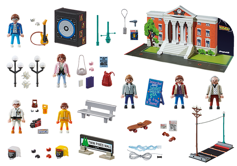 Playmobil Advent Back Future Playmobil Back To The Future Advent