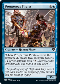 Prosperous Pirates - COMMANDER LEGENDS - 085/361 - Magic the Gathering Single Card