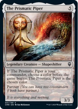 The Prismatic Piper - COMMANDER LEGENDS - 001/361 - Magic the Gathering Single Card