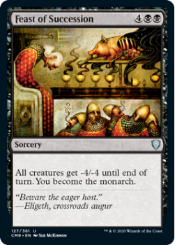 Feast of Succession - COMMANDER LEGENDS - 127/361 - Magic the Gathering Single Card