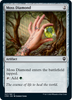 Moss Diamond - COMMANDER LEGENDS - 327/361 - Magic the Gathering Single Card