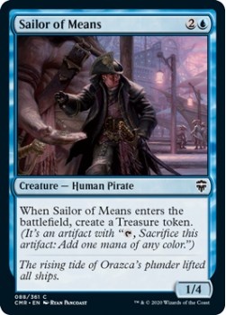 Sailor of Means - COMMANDER LEGENDS - 088/361 - Magic the Gathering Single Card