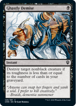 Ghastly Demise - COMMANDER LEGENDS - 129/361 - Magic the Gathering Single Card