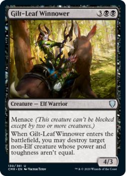 Gilt-Leaf Winnower - COMMANDER LEGENDS - 130/361 - Magic the Gathering Single Card