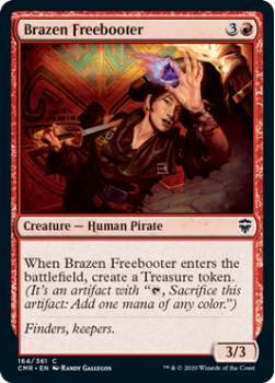 Brazen Freebooter - COMMANDER LEGENDS - 164/361 - Magic the Gathering Single Card