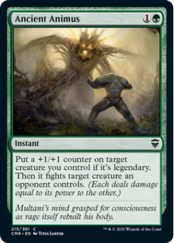 Ancient Animus (FOIL) - COMMANDER LEGENDS - 215/361 - Magic the Gathering Single Card