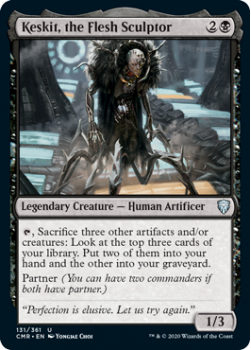 Keskit, the Flesh Sculptor - COMMANDER LEGENDS - 131/361 - Magic the Gathering Single Card