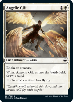 Angelic Gift - COMMANDER LEGENDS - 007/361 - Magic the Gathering Single Card