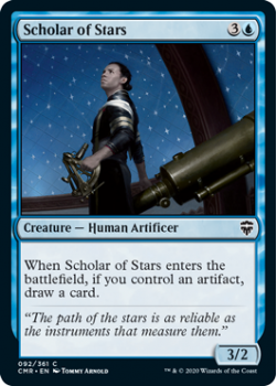 Scholar of Stars - COMMANDER LEGENDS - 092/361 - Magic the Gathering Single Card