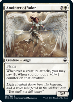 Anointer of Valor - COMMANDER LEGENDS - 008/361 - Magic the Gathering Single Card