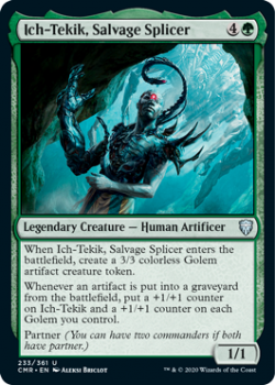 Ich-Tekik, Salvage Splicer - COMMANDER LEGENDS - 233/361 - Magic the Gathering Single Card