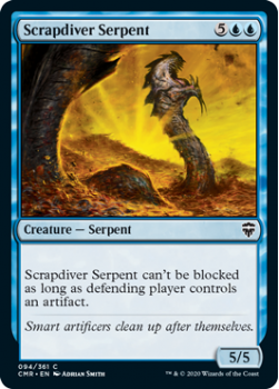 Scrapdiver Serpent - COMMANDER LEGENDS - 094/361 - Magic the Gathering Single Card